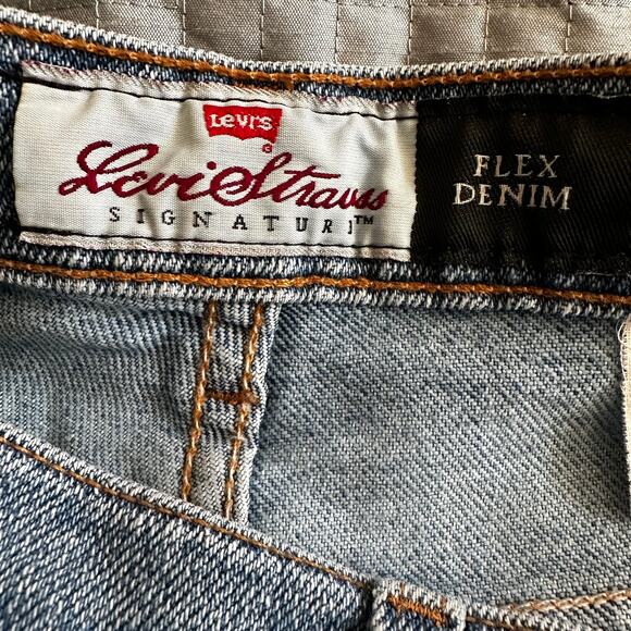 Vintage Levi's Strauss Jeans Orange Tab Signature Flex Denim 540 90's Mens 42x32 - Picture 7 of 14